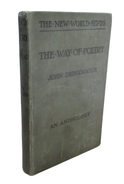 The Way of Poetry by John Drinkwater book front cover
