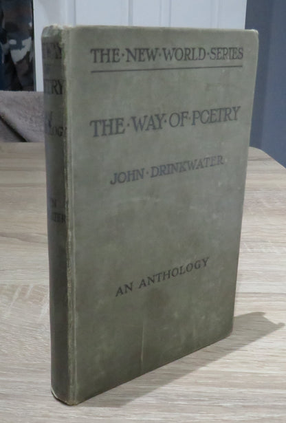 The Way of Poetry by John Drinkwater book image 2