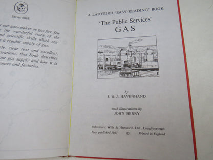 'The Public Services' Gas by I. & J. Havenhand, with Illustrations by John Berry, 1967, A Ladybird E book image 4