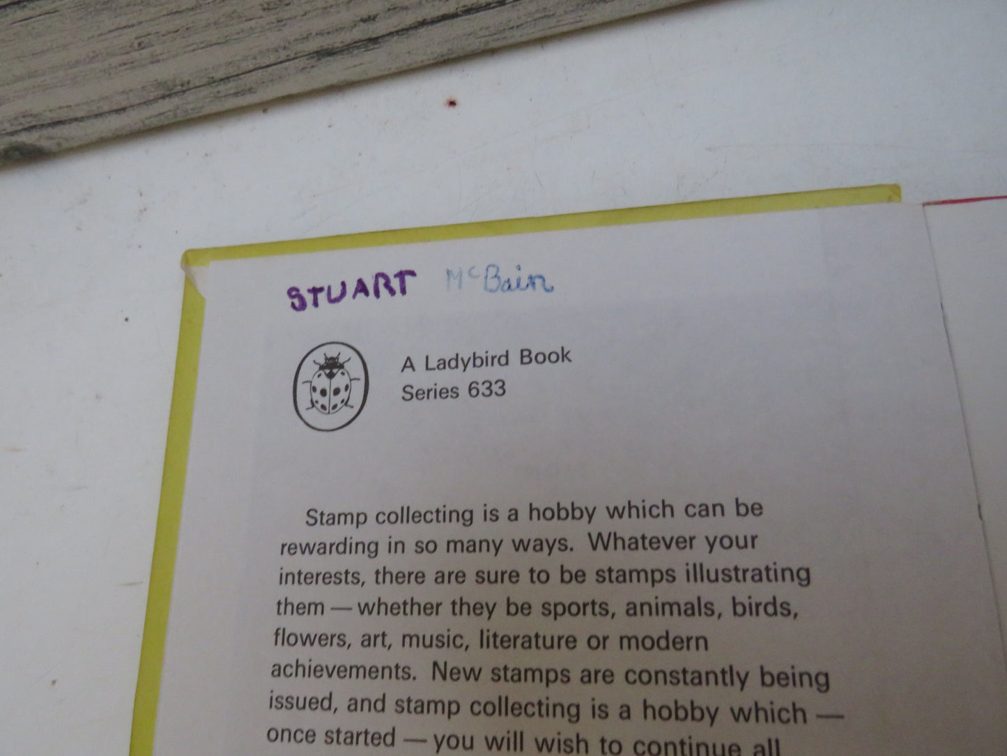 A Ladybird Book About Stamp Collecting by Ian F. Finlay, 1969