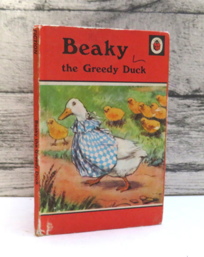 Beaky The Greedy Duck by Noel Barr, with Illustrations by P. B. Hickling, 1950 book front cover