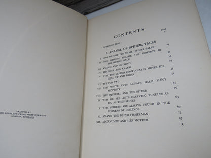 West African Folk-Tales Collected and Arranged By W. H. Barker and Cecelia Sinclair 1917 book image 5