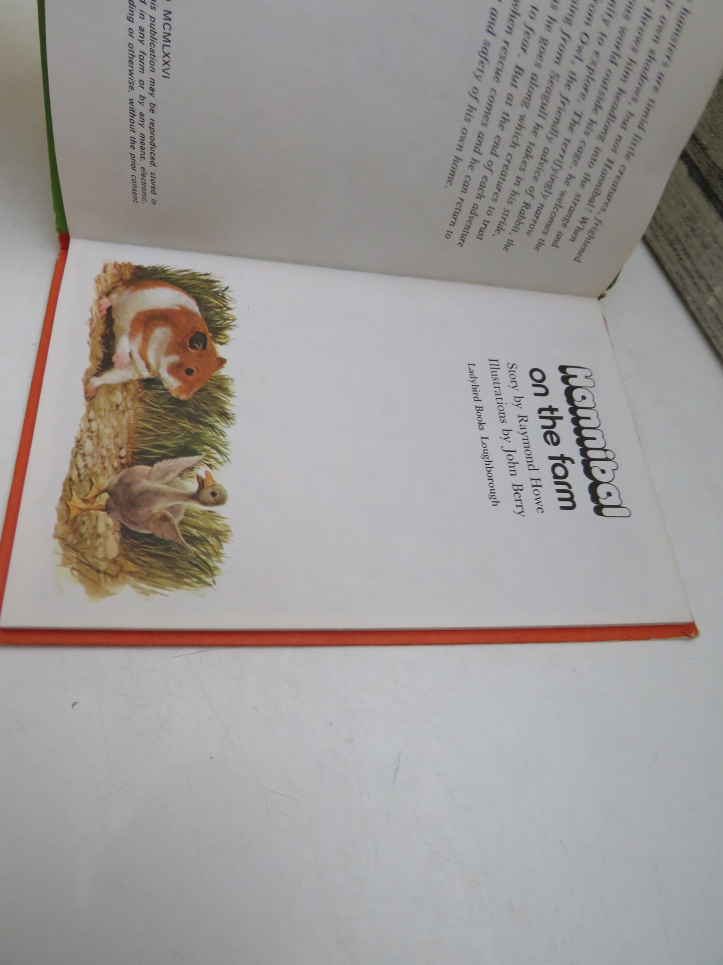 Hannibal on the Farm, Story by Raymond Howe, Illustrations by John Berry, 1976