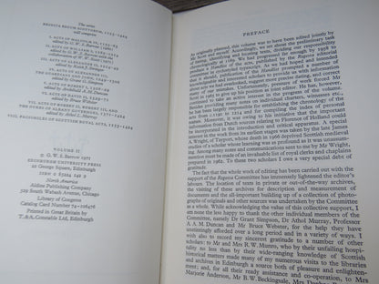 The Acts of William I King of Scots 1165 - 1214 Edited By G.W.S. Barrow 1971