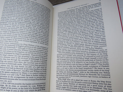The Acts of William I King of Scots 1165 - 1214 Edited By G.W.S. Barrow 1971