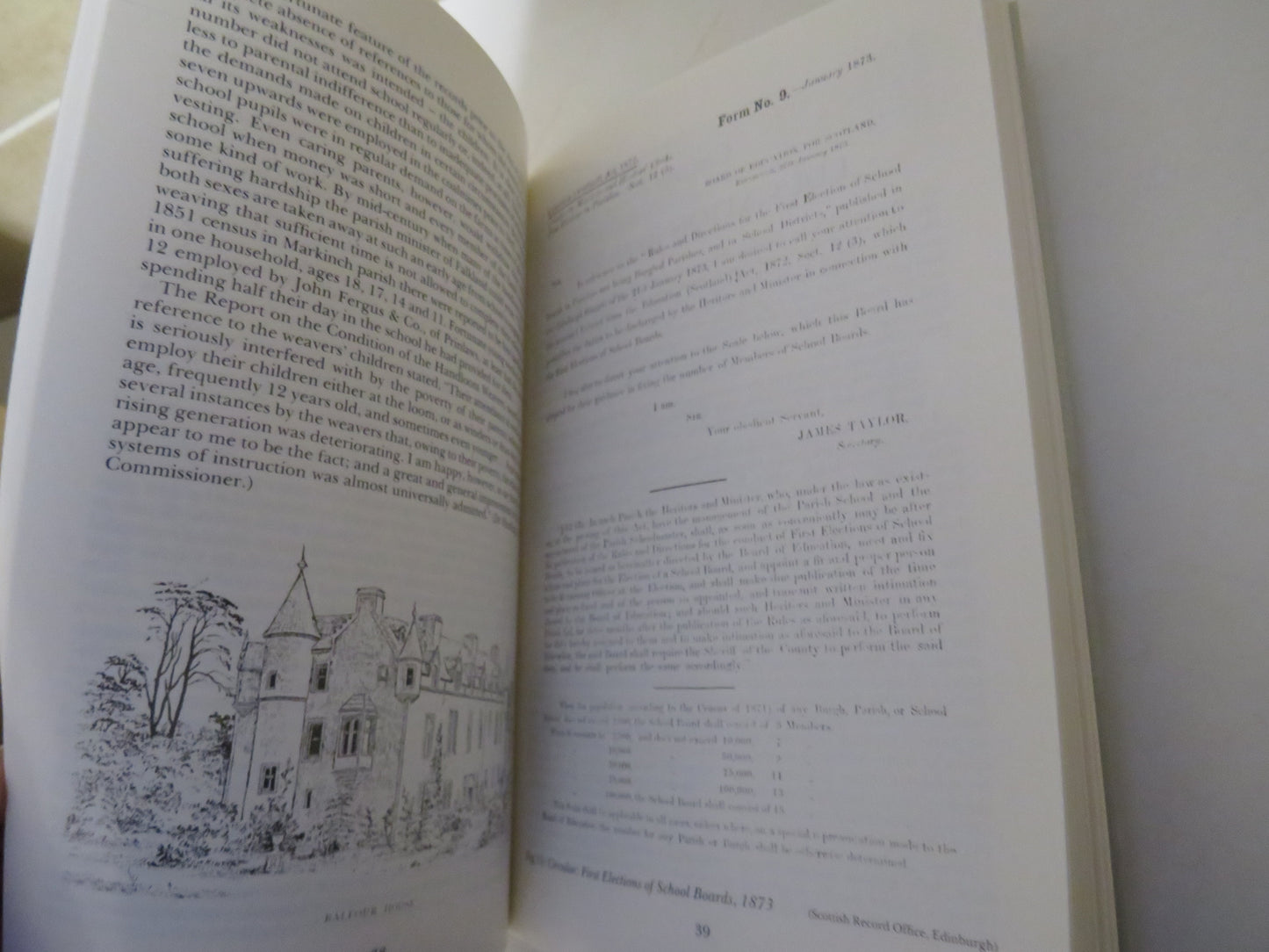 Social Conditions Around the Lomonds 1775-1875 by G. P. Bennett