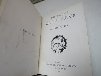 The Tale of Squirrel Nutkin by Beatrix Potter, 1903, First Edition, Antique Children's Book book image 5