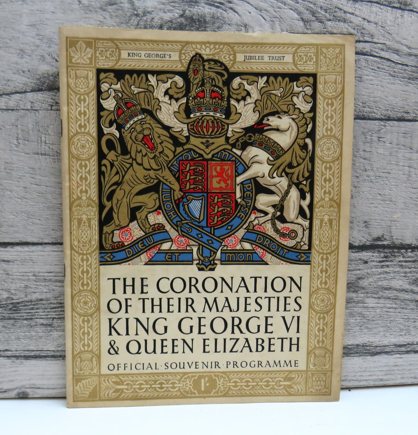 The Coronation of Their Majesties King George VI & Queen Elizabeth Official Souvenir Programme