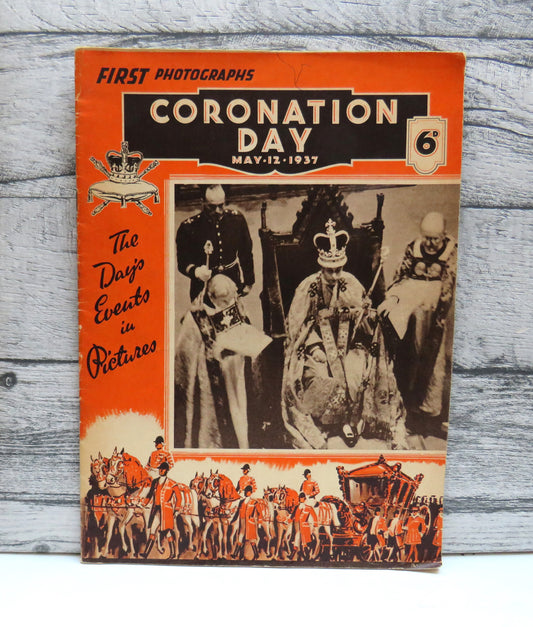 Coronation Day May 12 1937 First Photographs - Magazine