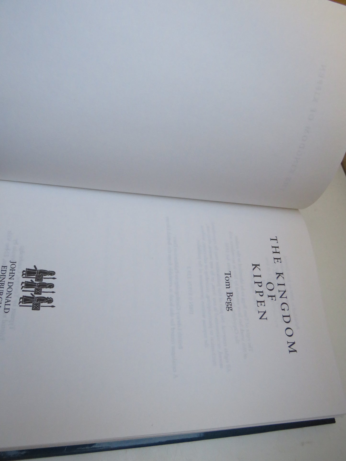 The Kingdom of Kippen By Tom Begg 2000