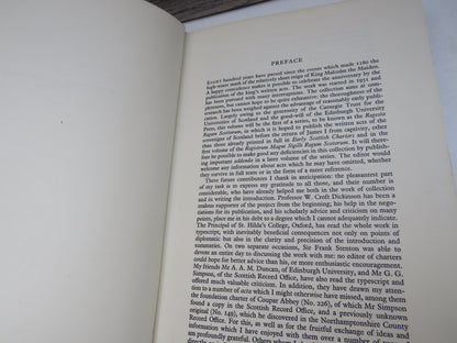 The Acts of Malcolm IV King of Scots 1153-1165 Regesta Regum Scottorum Collected and Edited By G.W. S. Barrow 1960
