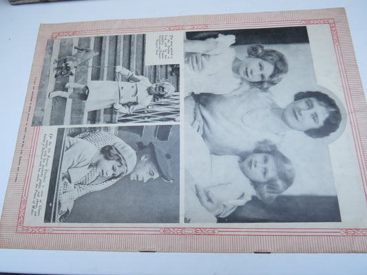"People's Friend" Royal Silver Jubilee Souvenir Their Majesties In Scotland