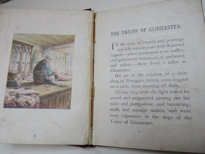 The Tailor of Gloucester by Beatrix Potter, 1903, First Edition, Antique Children's Book book image 6