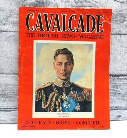 Cavalcade The British News-Magazine Vol. 3. No. 16 1937