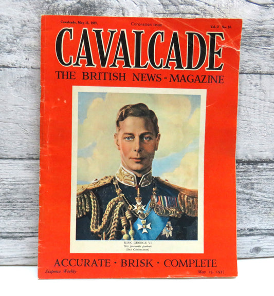 Cavalcade The British News-Magazine Vol. 3. No. 16 1937