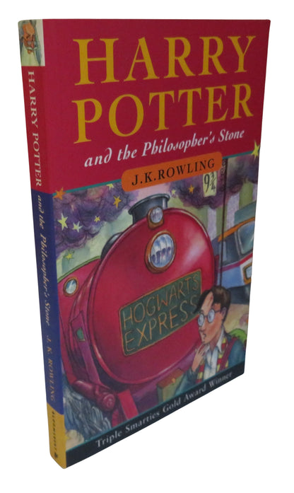 Harry Potter and The Philosopher's Stone By J.K. Rowling 1997 book front cover