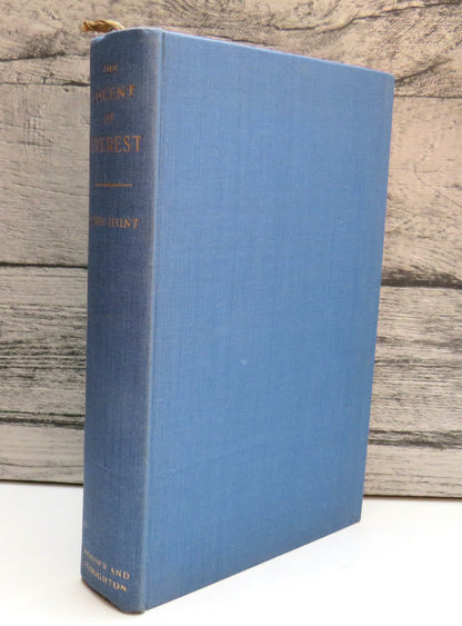 The Ascent of Everest By John Hunt 1953 1st Edition book front cover