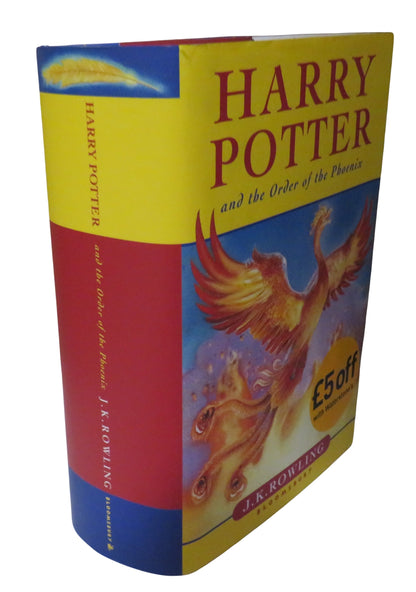 Harry Potter and The Order of The Phoenix By J.K. Rowling 2003 book front cover