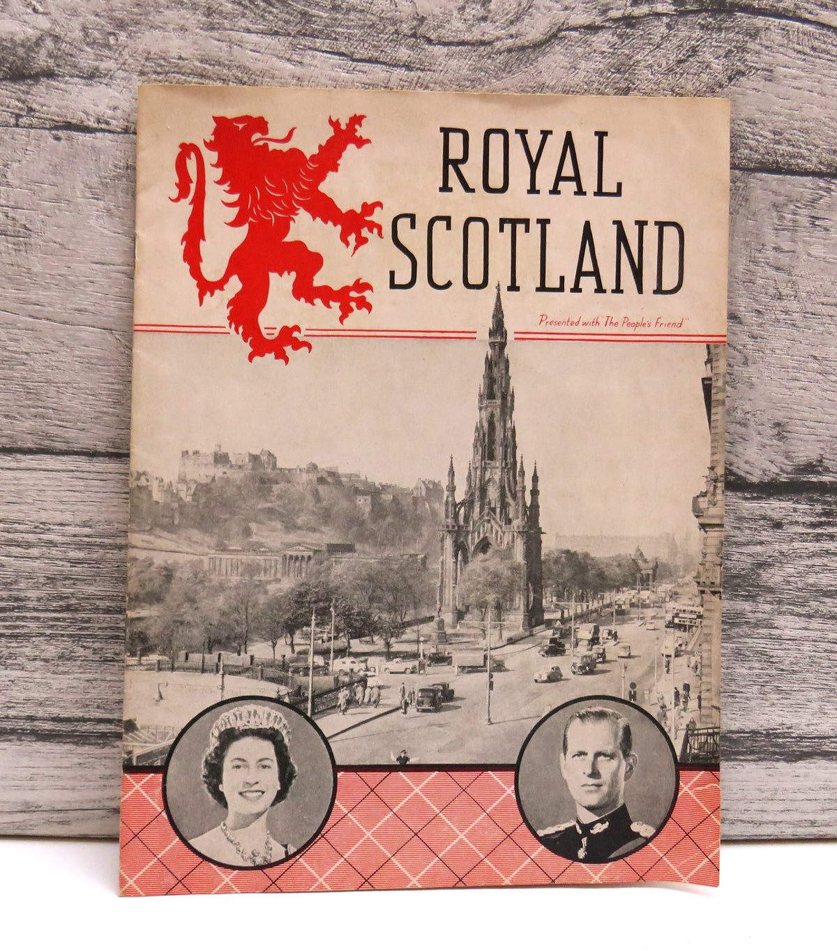Royal Scotland Presented With The People's Friend book front cover