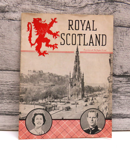 Royal Scotland Presented With The People's Friend book front cover