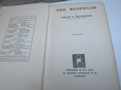 The Redfields By Grace S. Richmond 1928 book image 3