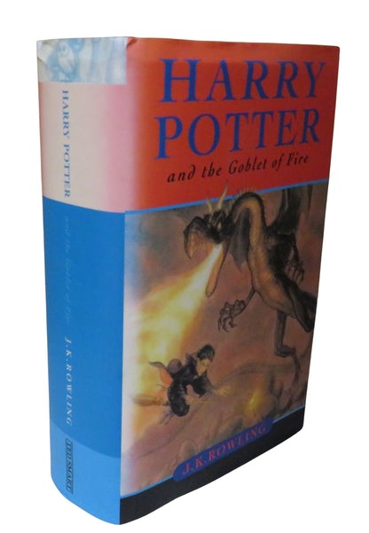 Harry Potter and The Goblet of Fire By J.K. Rowling 2000 book front cover