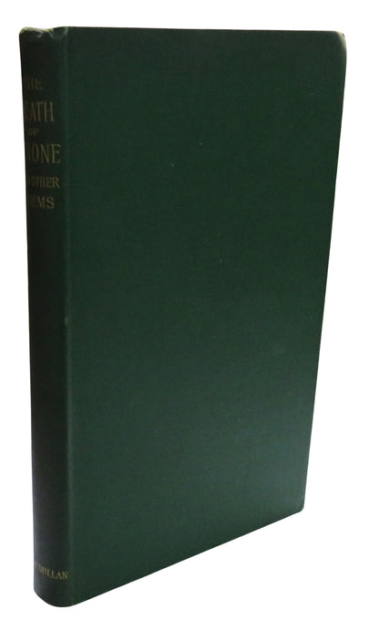 The Death of Cenone, Akbar's Dream, and Other Poems By Alfred Lord Tennyson 1892, Antique Book book front cover