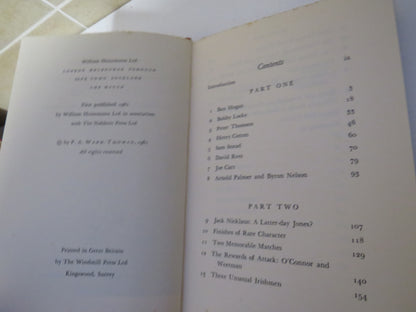 Masters of Golf By P. A. Ward-Thomas 1961 1st Edition book image 5