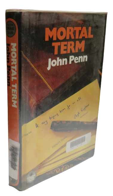 Mortal Term By John Penn 1984 1st Edition book front cover
