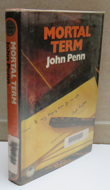 Mortal Term By John Penn 1984 1st Edition book image 2