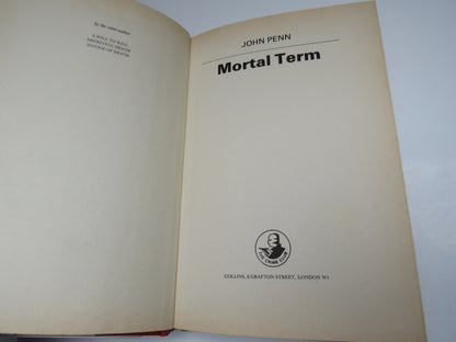 Mortal Term By John Penn 1984 1st Edition book image 5