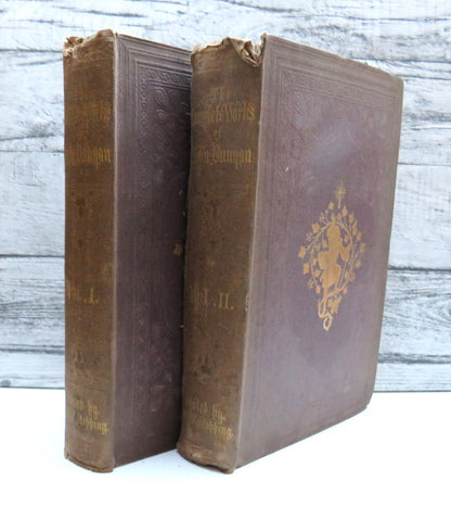 The Entire Works of John Bunyan Vol I & II 1863