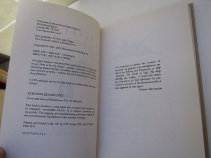 Golf Stories By Gerald Batchelor With Forty-Five Illustrations By E. W. Mitchell 2013 book image 4