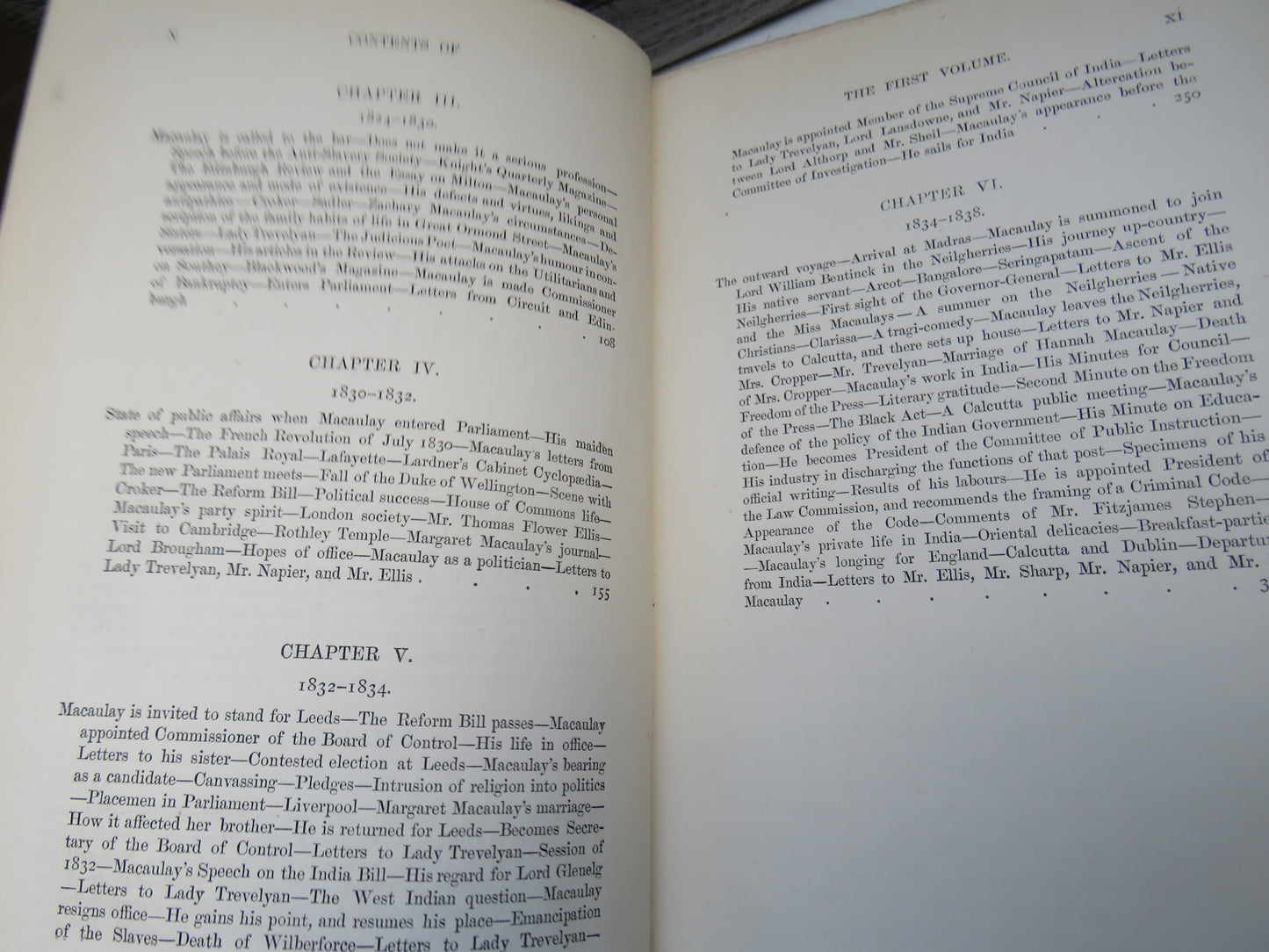 The Life and Letters of Lord Macaulay By His Nephew George Otto Trevelyan Vol I 1876