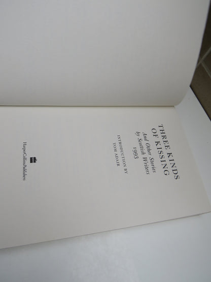 Three Kinds of Kissing And Other Scottish Writers 1993 Introduction By Tom Adair book image 4