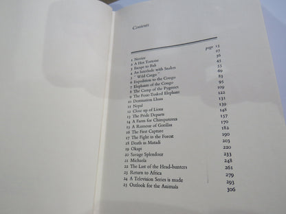 On Safari The Story of My Life By Armand Denis 1963 book image 4