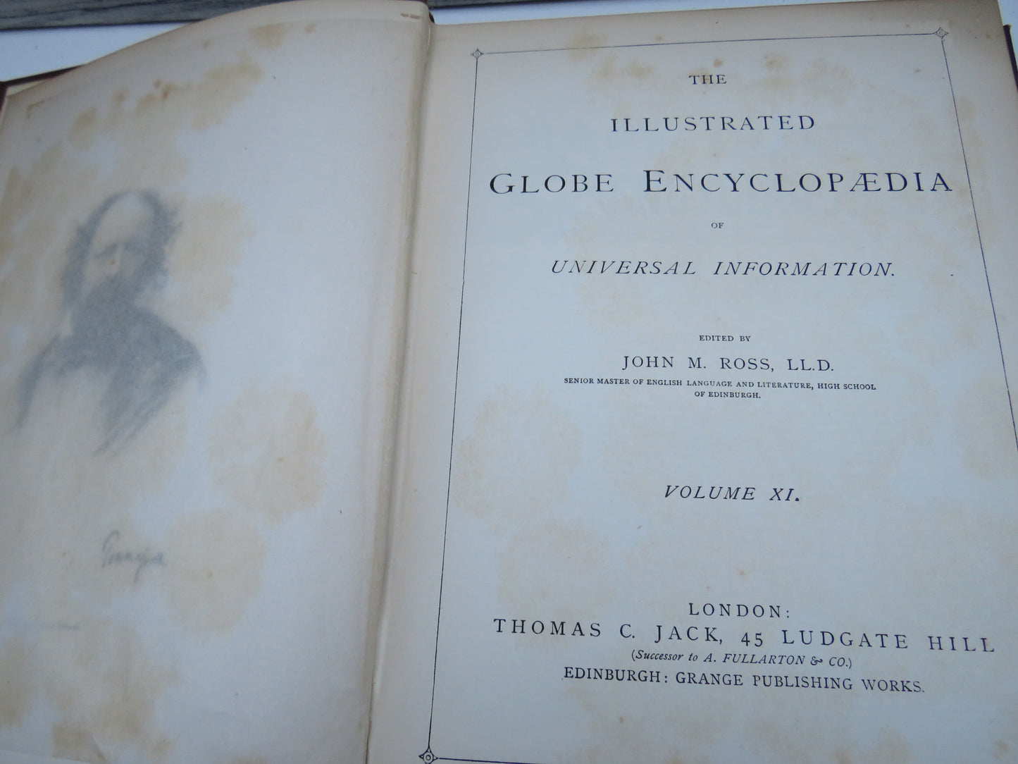 The Illustrated Globe Encyclopaedia of Universal Information Edited By John M. Ross Volume XI