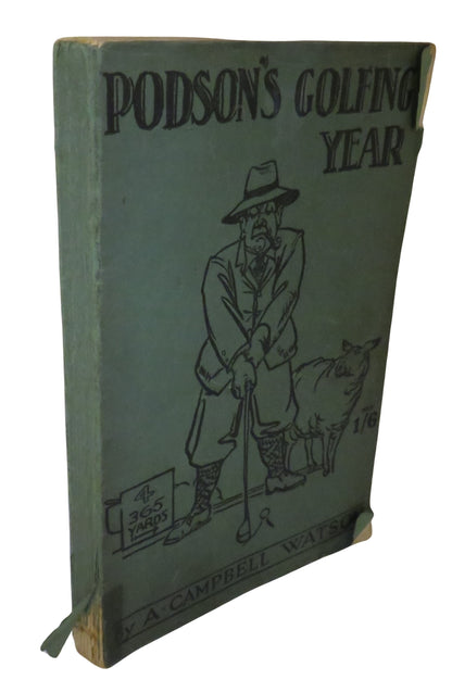 Podson's Golfing Year By A. Campbell Watson book front cover