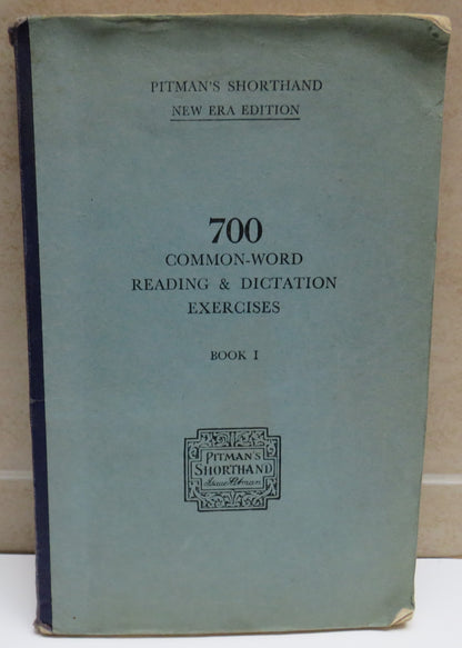 700 Common-Word Reading & Dictation Exercises Book 1 Isaac Pitman book image 2