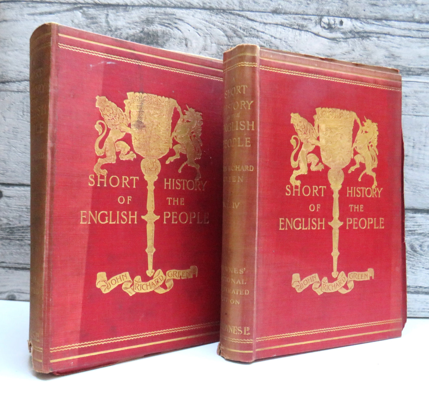 Short History of the English People By John Richard Green Newnes' National Edition