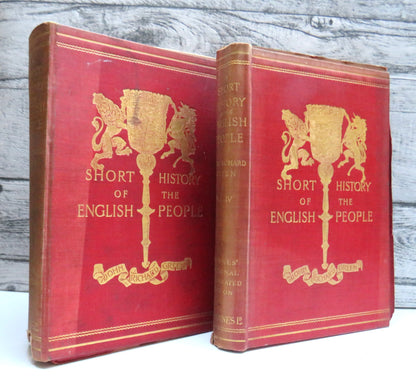 Short History of the English People By John Richard Green Newnes' National Edition
