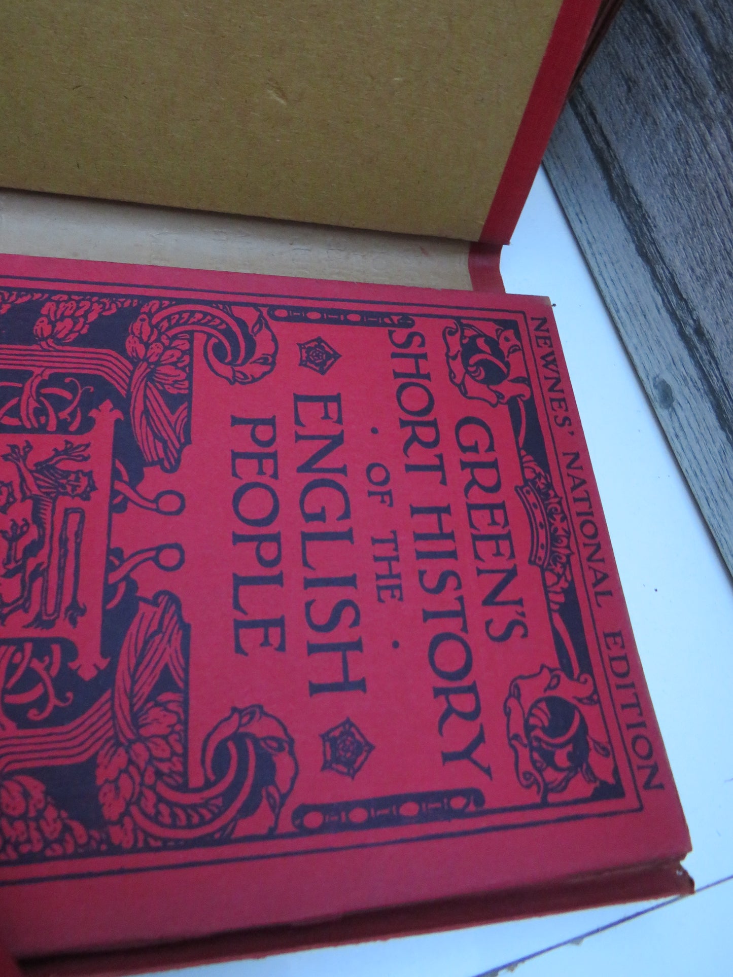 Short History of the English People By John Richard Green Newnes' National Edition