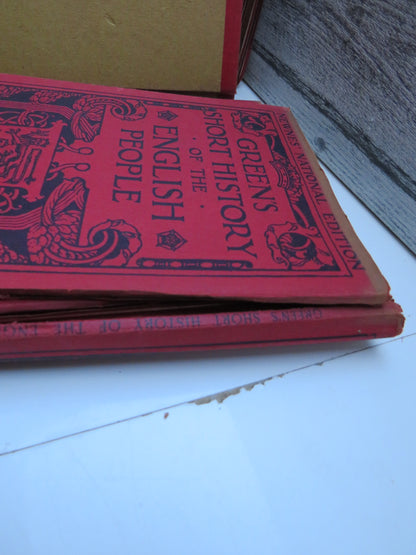 Short History of the English People By John Richard Green Newnes' National Edition