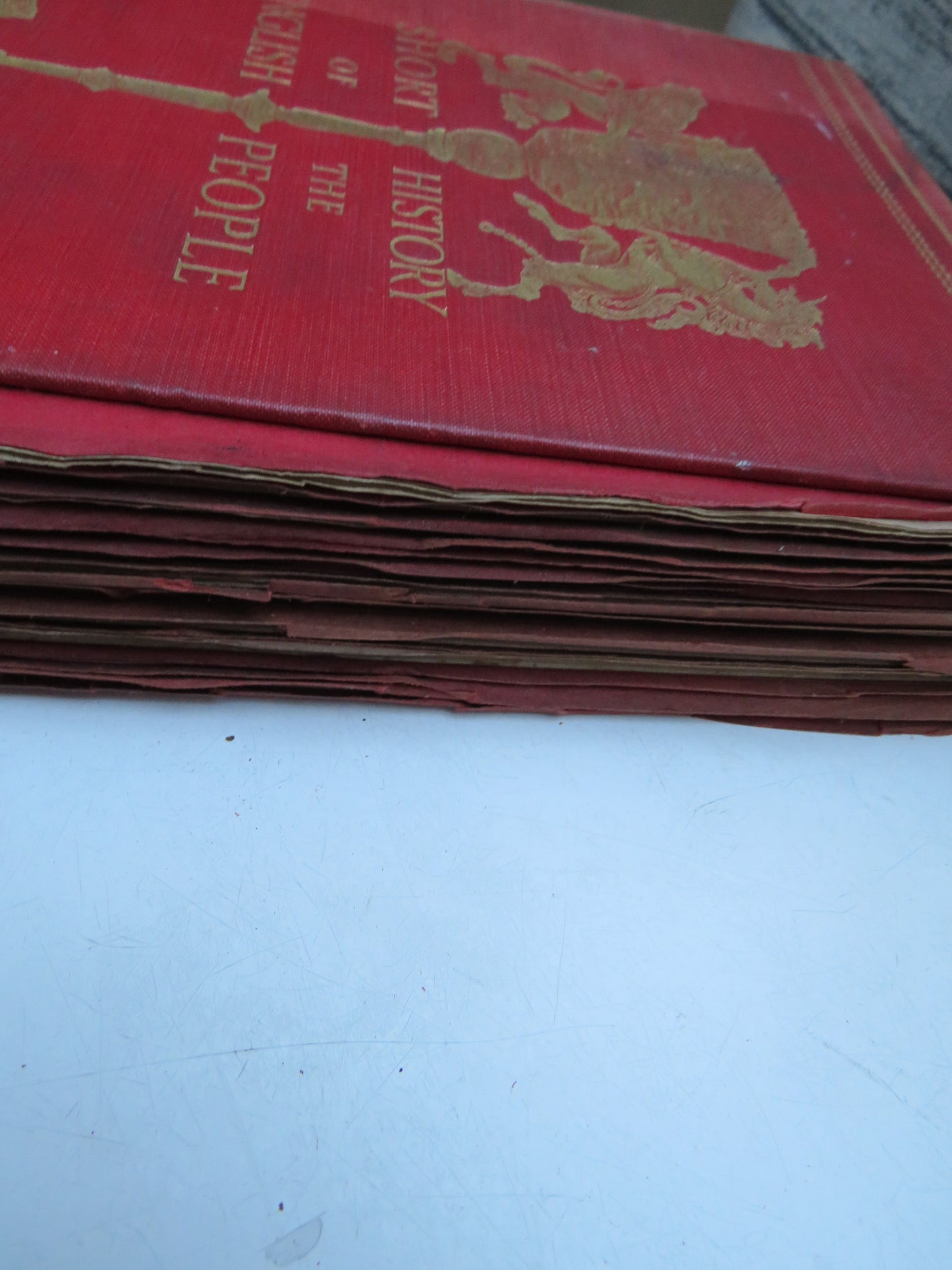 Short History of the English People By John Richard Green Newnes' National Edition