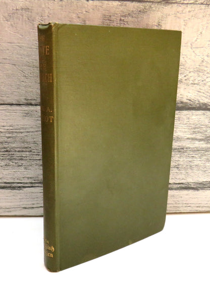 The State and The Church by the Hon. Arthur Elliot, 1899 book front cover