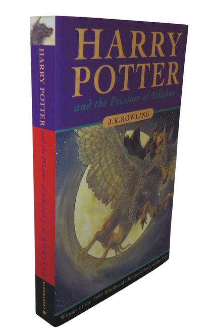 Harry Potter and The Prisoner of Azkaban By J. K. Rowling 1999 book front cover