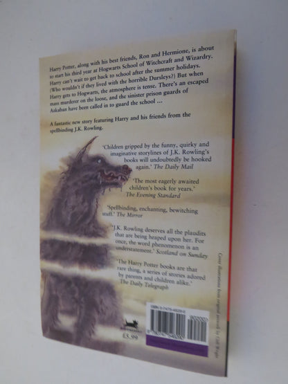 Harry Potter and The Prisoner of Azkaban By J. K. Rowling 1999 book image 2