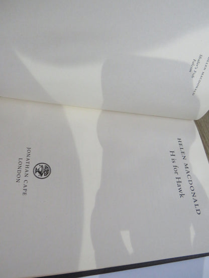 H Is For Hawk By Helen MacDonald 2014 book image 2