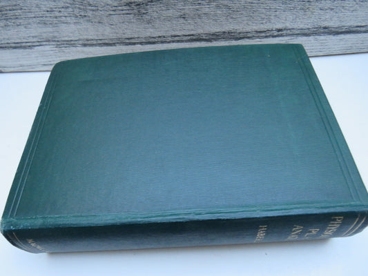 Physiological Plant Anatomy By Dr. G. Haberlandt Translated From German By Montagu Drummond 1928