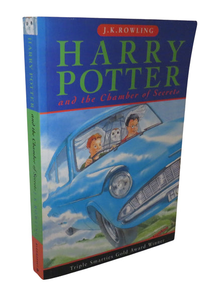 Harry Potter and The Chamber of Secrets By J.K. Rowling 1998 book front cover